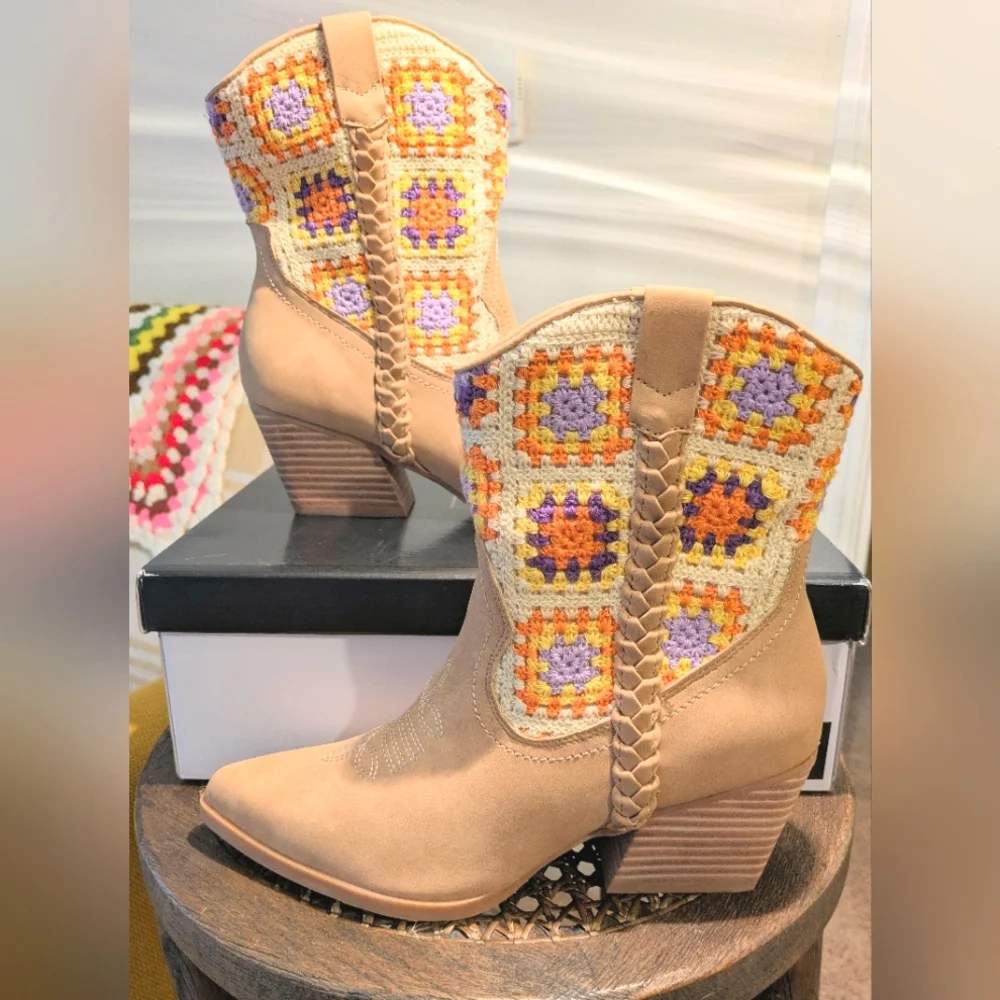 DV Dolce Karyn Crochet Booties - Picture 6 of 6